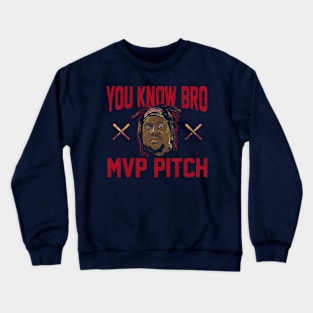 Jose Ramirez MVP Pitch Crewneck Sweatshirt